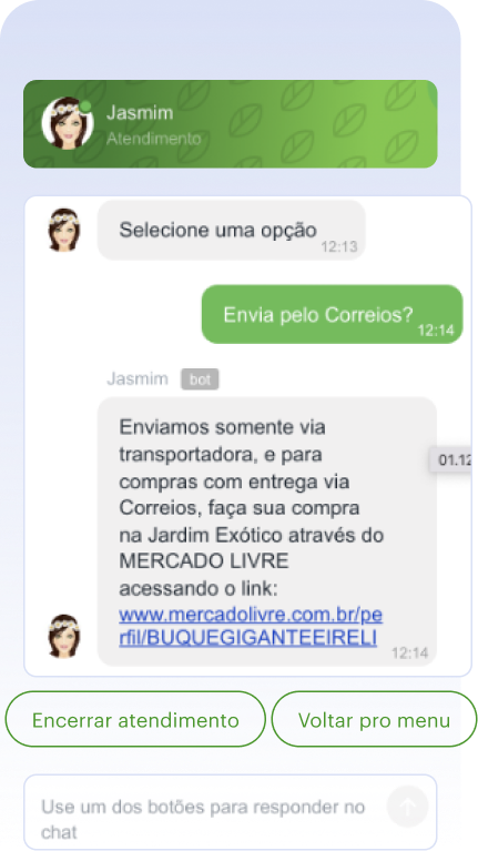 How to connect JivoChat to MercadoLivre