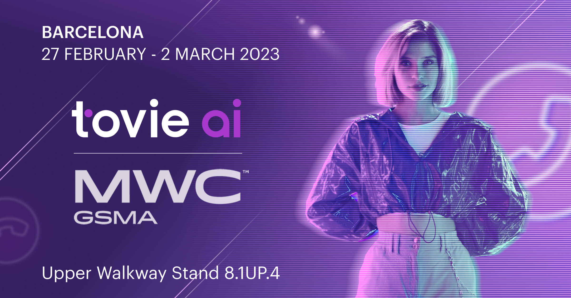 Tovie AI at MWC 2023